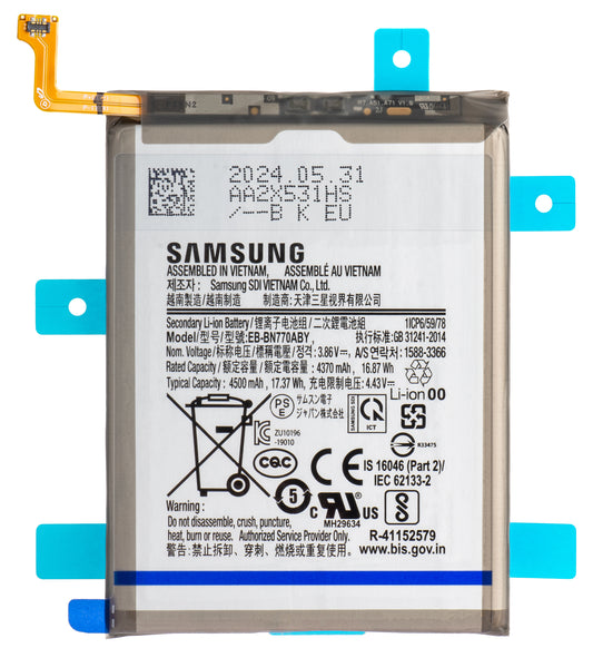 Akku Samsung Galaxy Galaxy Note10 Lite N770, EB-BN770ABY, Service Pack GH82-2202054A
