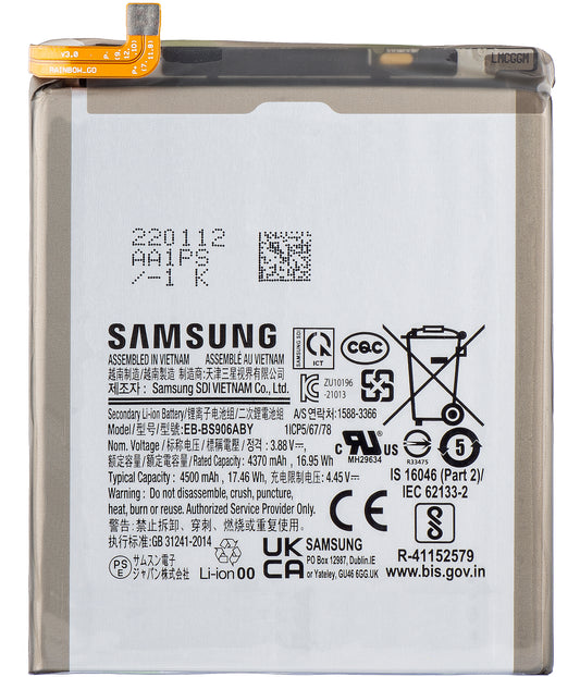 Akku Samsung Galaxy S22+ 5G S906, EB-BS906ABY, Tausch GH82-27502A