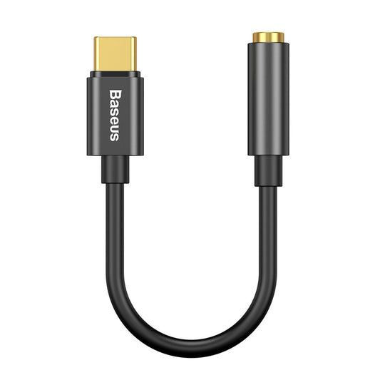 Audio-Adapter USB-C - 3,5 mm Baseus L54, Schwarz CATL54-01