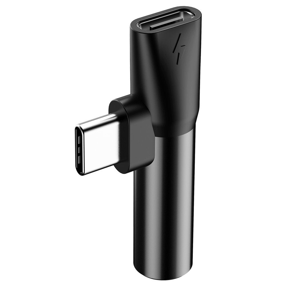 Audio-Adapter USB-C - USB-C / 3,5mm Baseus L41, Schwarz CATL41-01