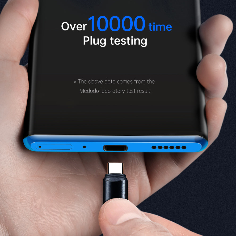 Daten- und Ladeadapter Lightning - USB-C McDodo OT-7700, Schwarz