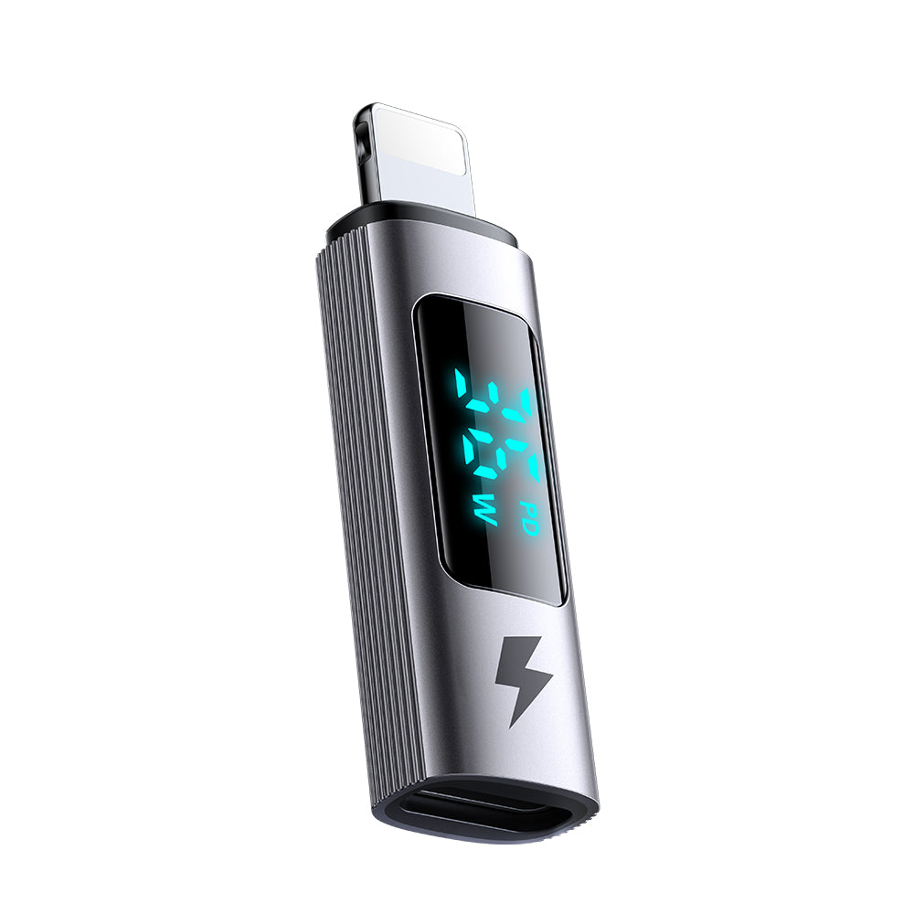 Daten- und Ladeadapter USB-C - Lightning McDodo OT-6100 Wales Display, Schwarz