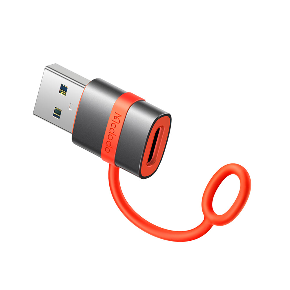 USB-C - USB-A Daten- und Ladeadapter McDodo OT-3800, Grau