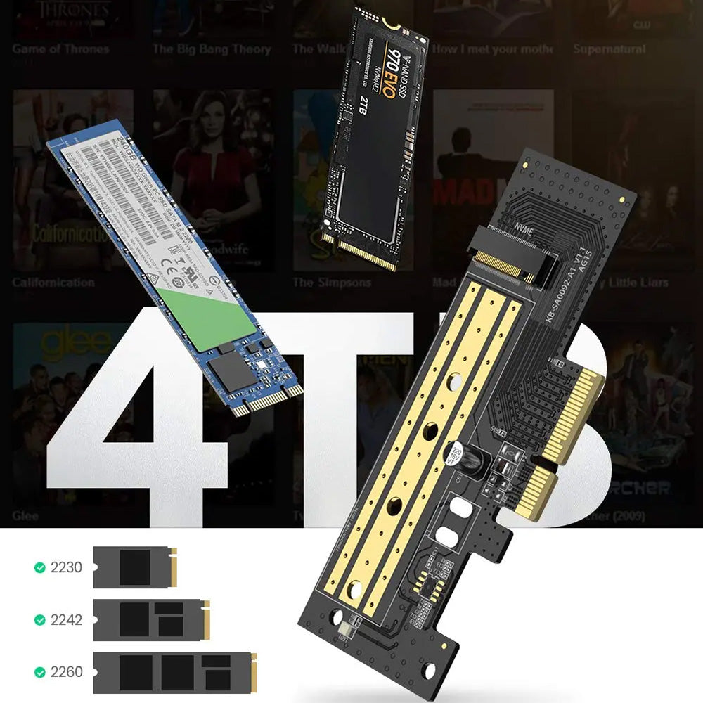 SSD-Schnittstellenadapter UGREEN CM302 (70503), NVMe M.2 - PCIe 3.0 X4