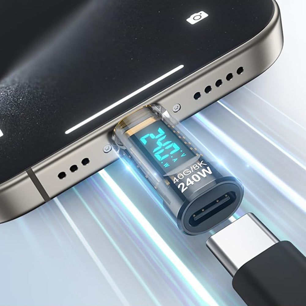 USB-C Media Adapter Techsuit A23, Grau