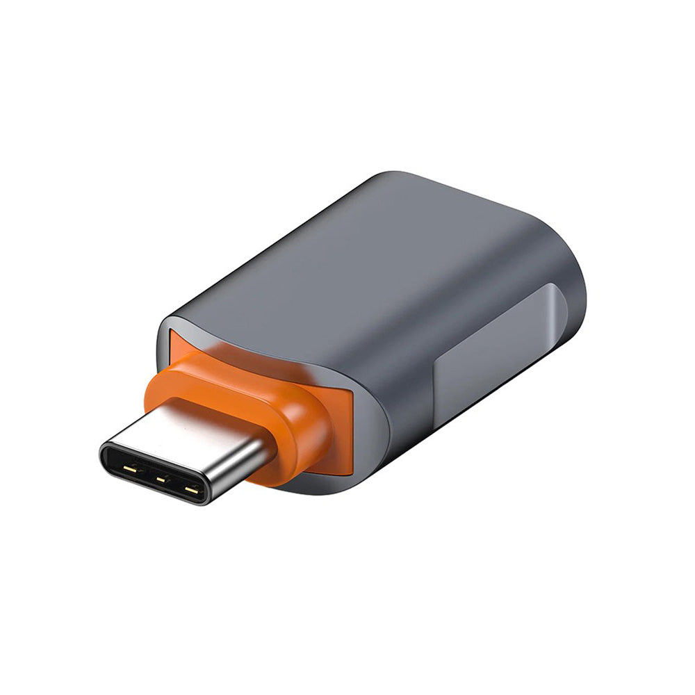 OTG Adapter USB-C - USB-A Techsuit A9 SlateVolt, Grau Orange
