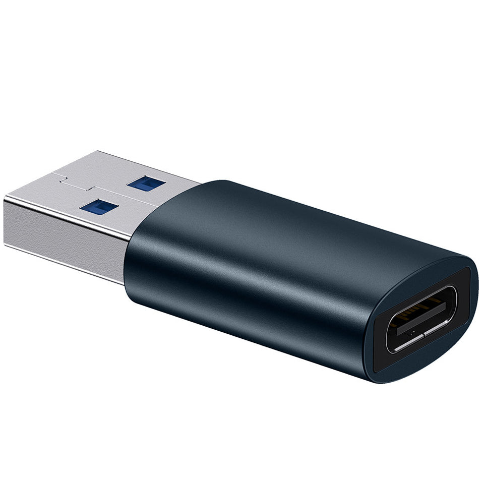 Baseus Ingenuity OTG-Adapter USB-C auf USB-A | 10Gbps | Blau