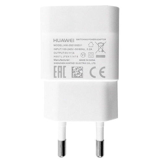 Netzwerk-Ladegerät Huawei HW-050100E01, 5W, 1A, 1 x USB-A, Weiß 02221186
