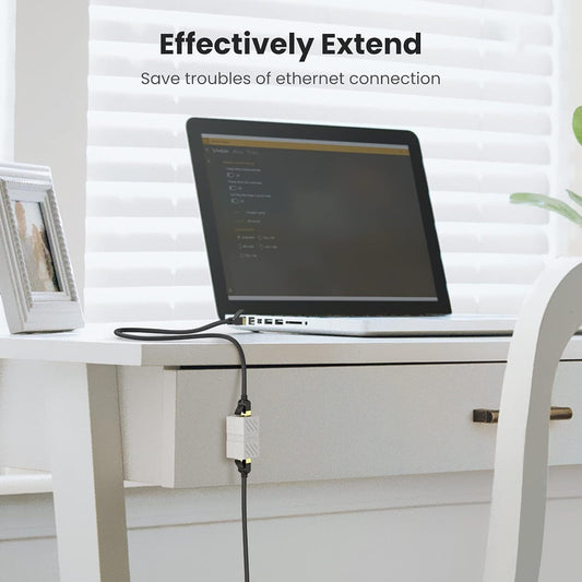 Netzwerkadapter UGREEN NW114, RJ45 - RJ45, Weiß