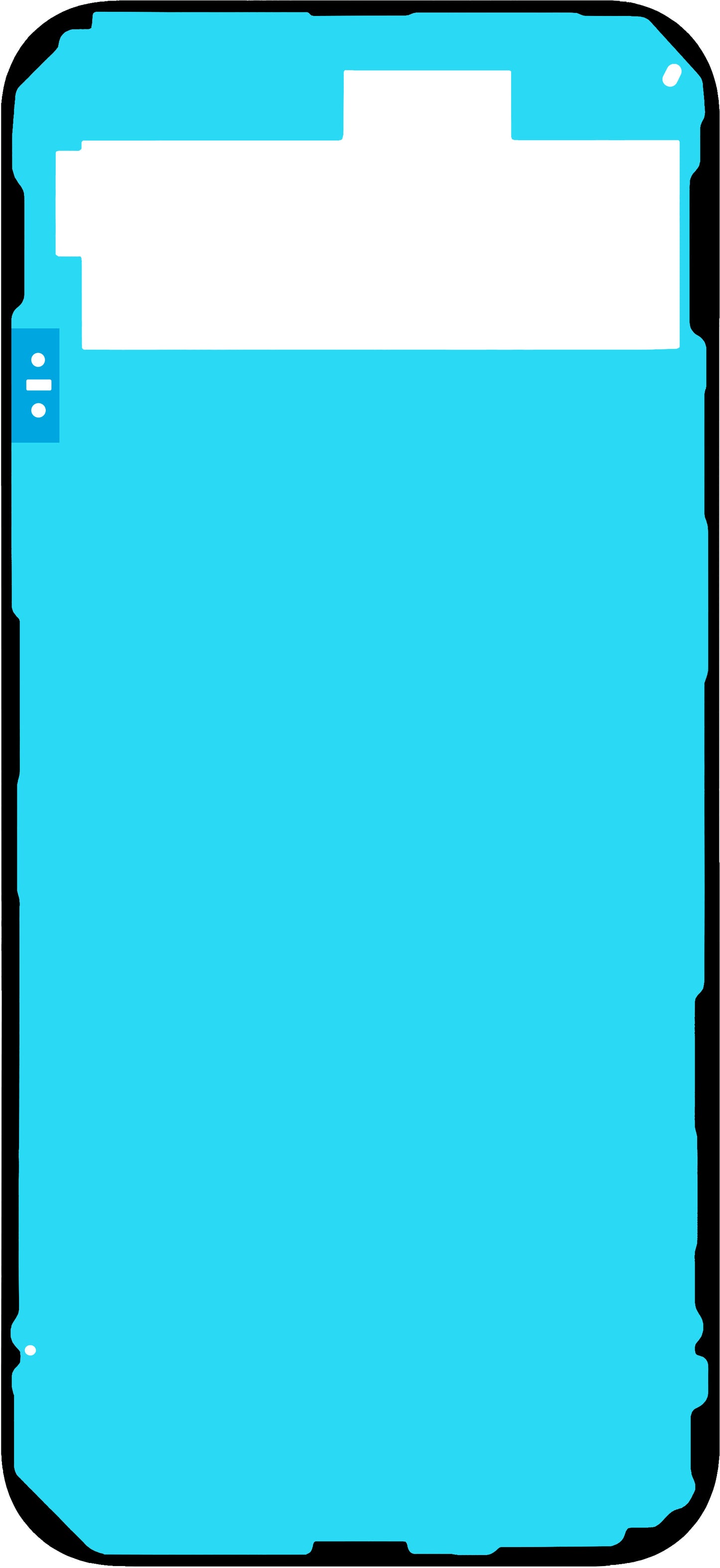 Klebstoff für Akkudeckel Google Pixel 9, Service Pack G806-12941-00