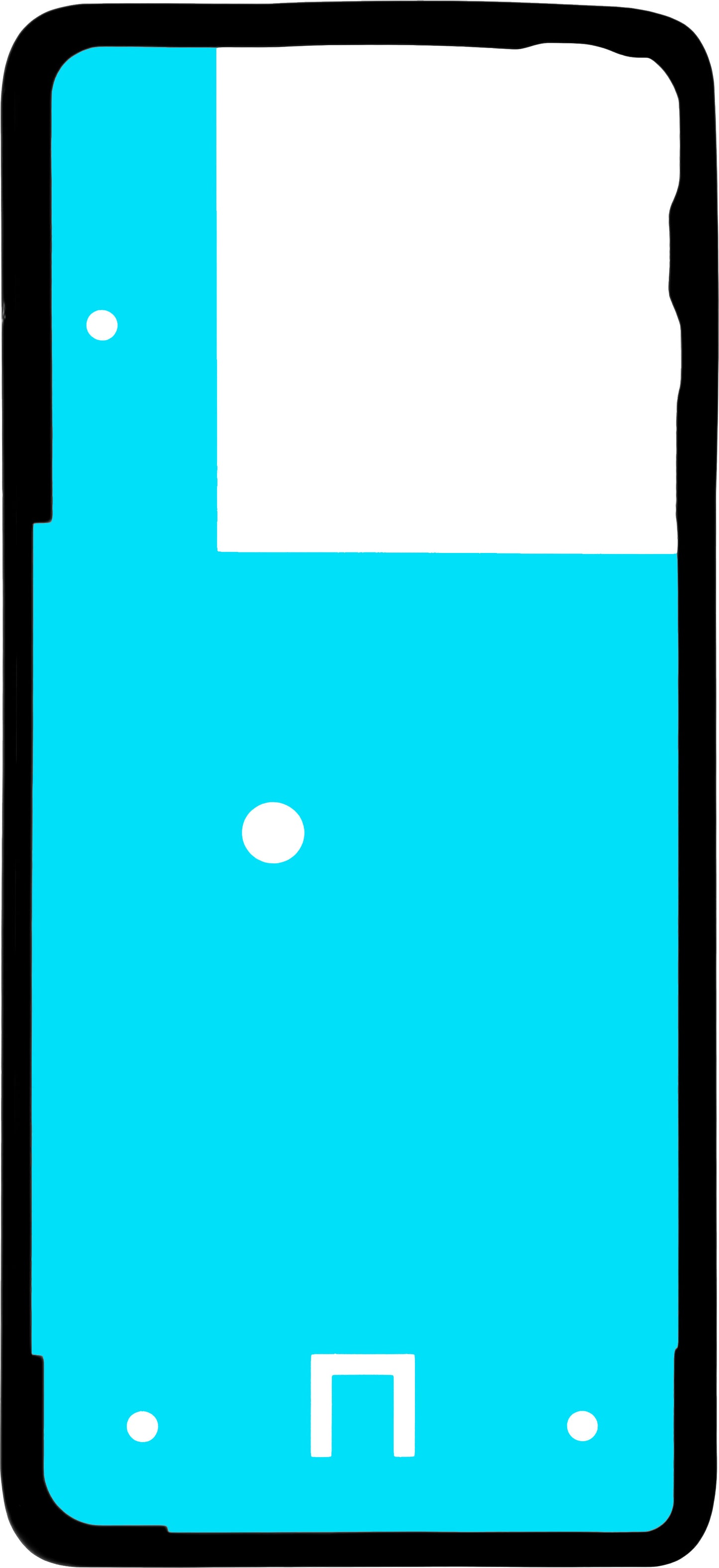 Klebstoff Batterieabdeckung Motorola ThinkPhone 25 / Edge 50 Neo, Service Pack 5948C28389