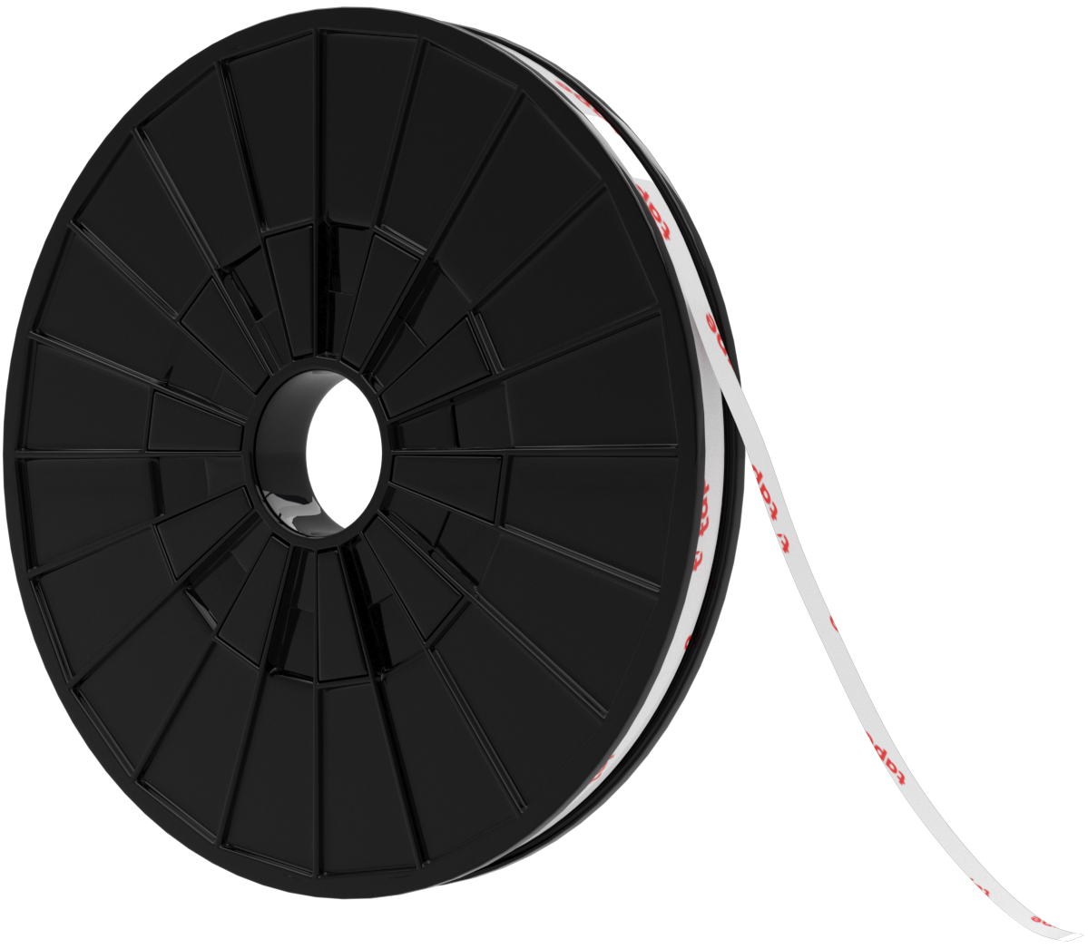 Tesa-Klebeband, 5mm, 25m, Acryl, Schwarz