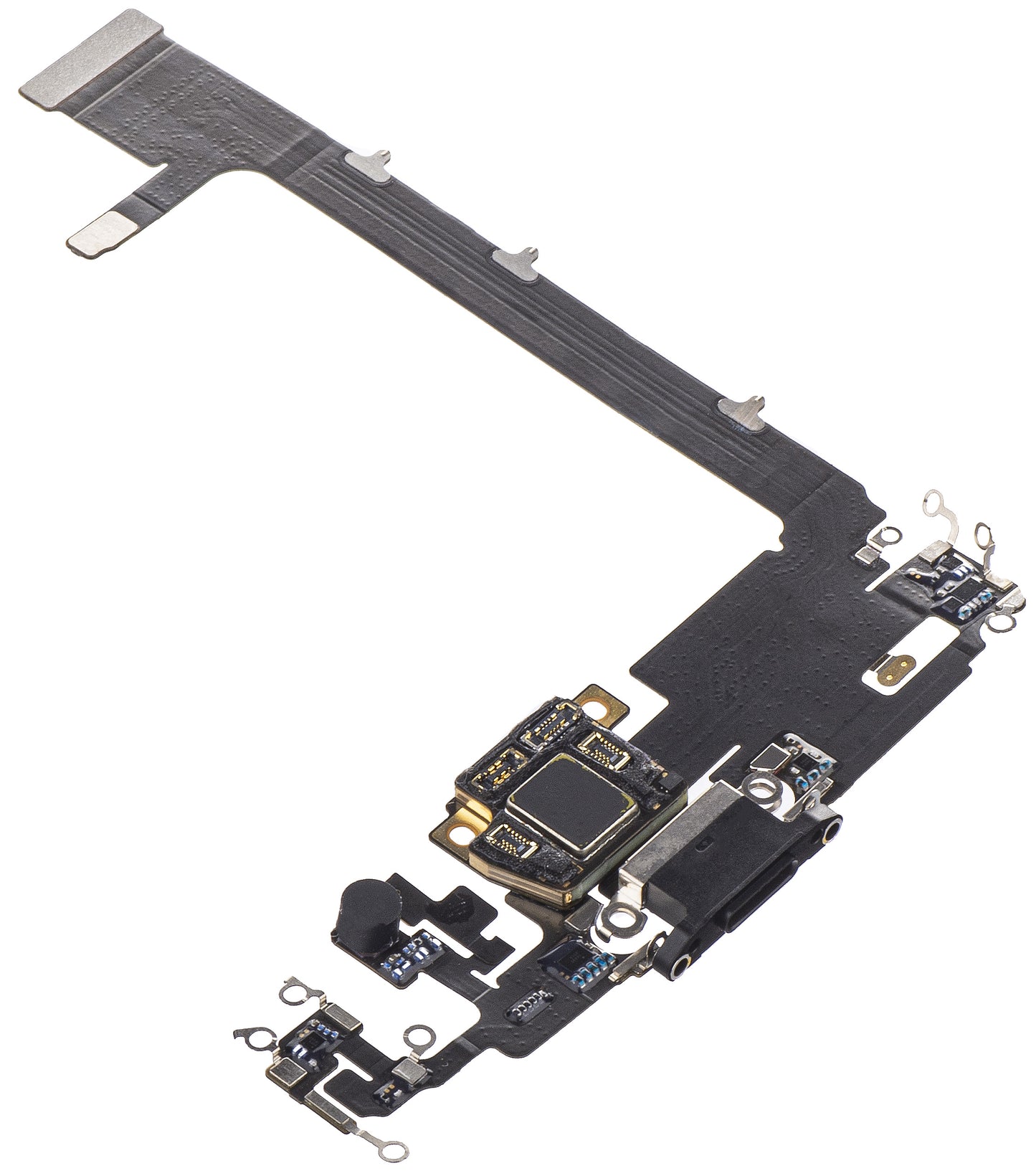 Kopfband mit Ladeanschluss - Apple iPhone 11 Pro Max Mikrofon, Schwarz
