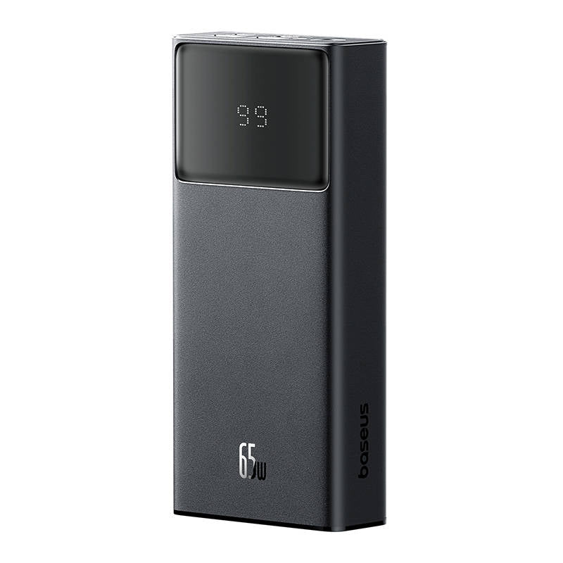 Externer Akku Baseus Star Lord, 20000mAh, 65W, QC + PD, 1 x USB-C - 2 x USB-A, Schwarz P10022906113-00
