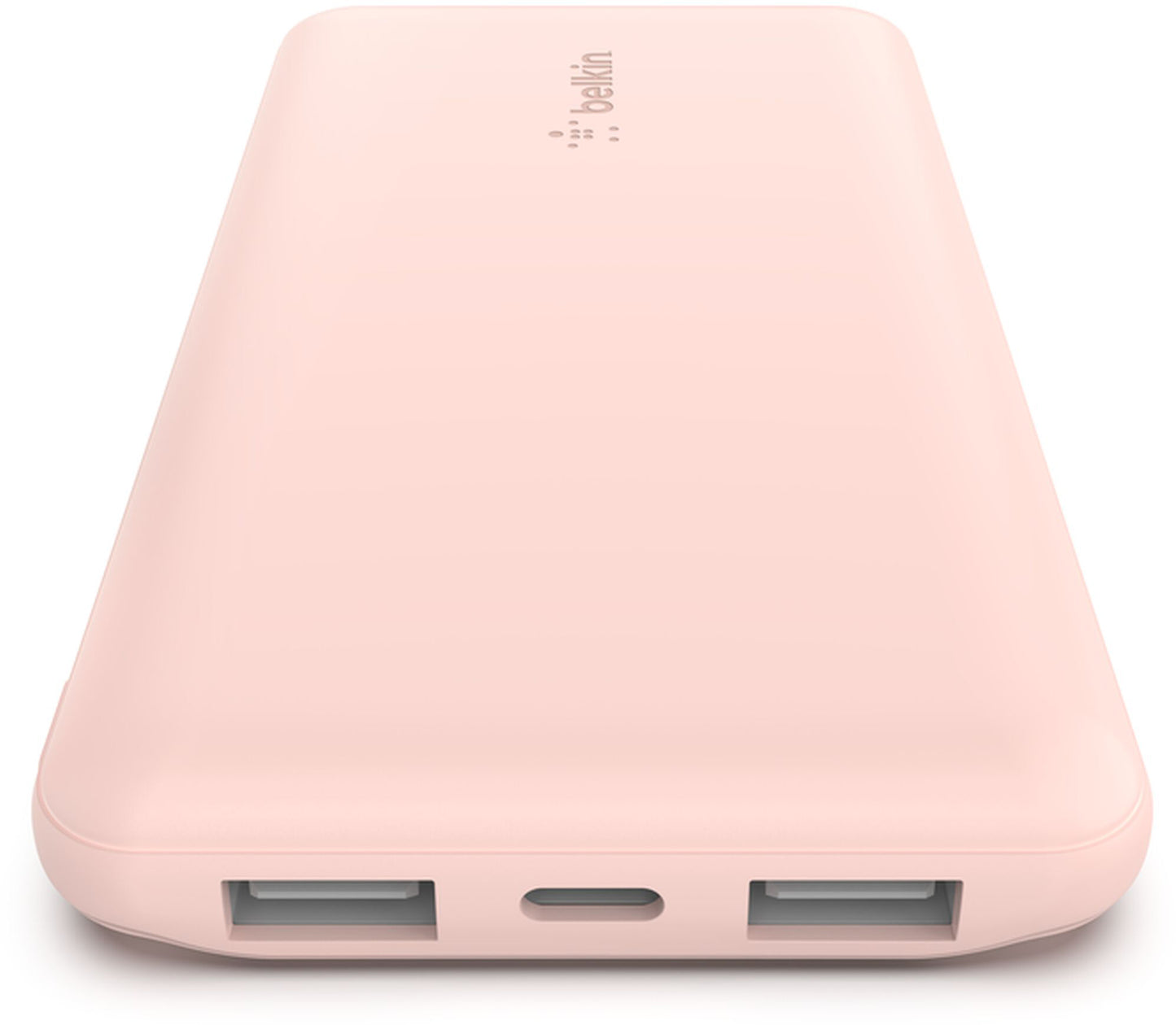Externe Batterie Belkin BoostCharge, 10000mAh, 15W, 1 x USB-C - 2 x USB-A, Rosa BPB011btRG
