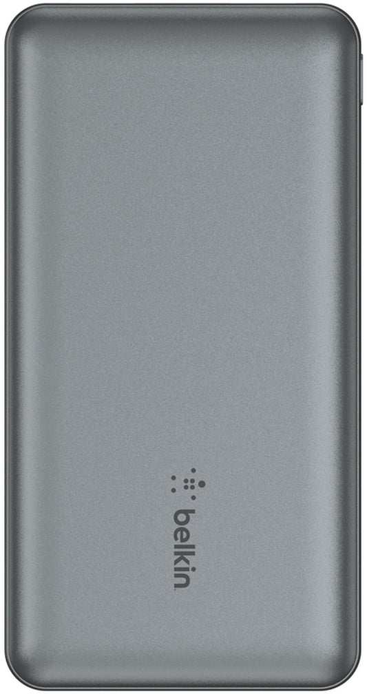 Externe Batterie Belkin BoostCharge, 10000mAh, 15W, 1 x USB-C - 2 x USB-A, Grau BPB011btGY