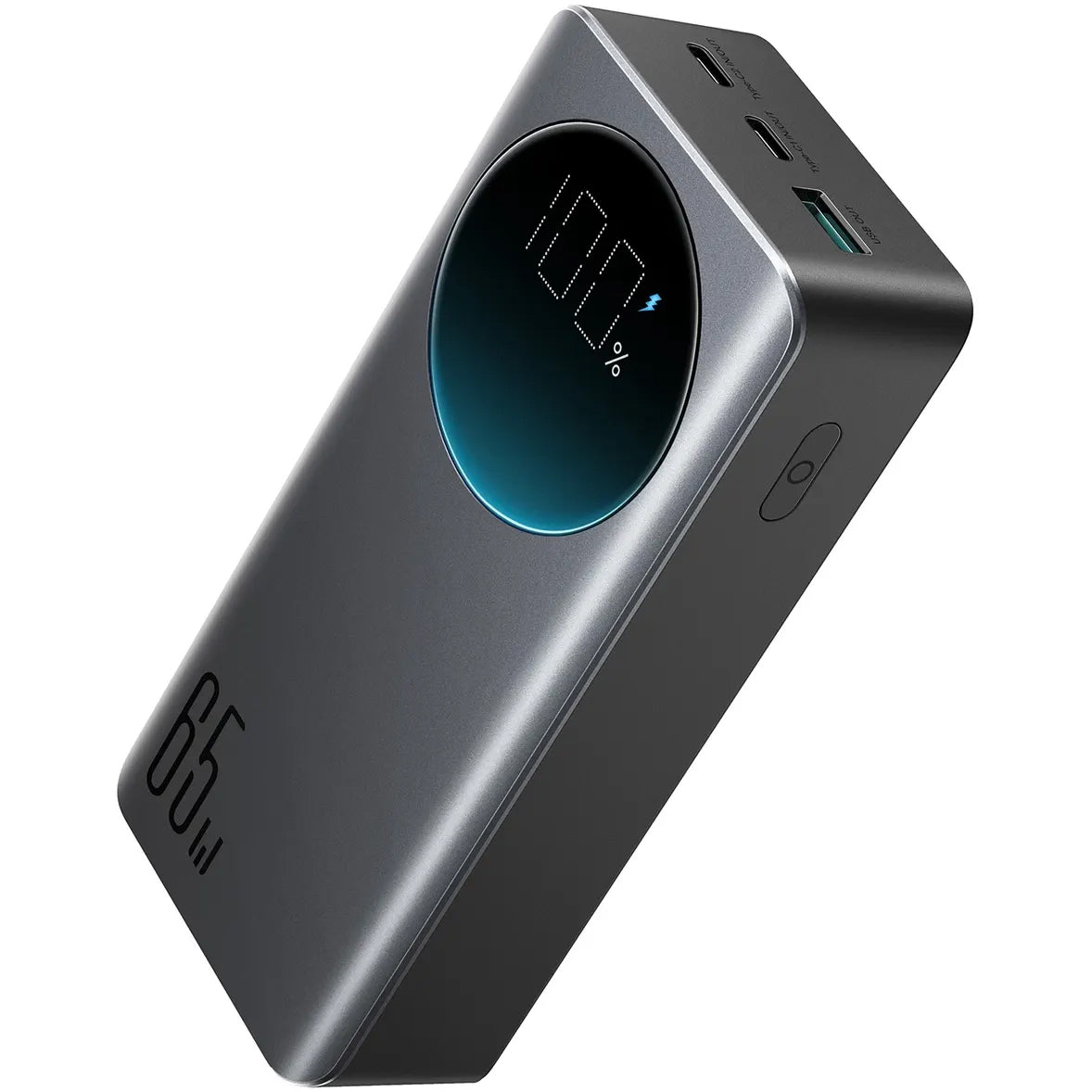 Externer Akku Joyroom JR-PBF05, 30000mAh, 65W, QC + PD, 1 x USB-A - 2 x USB-C, Schwarz