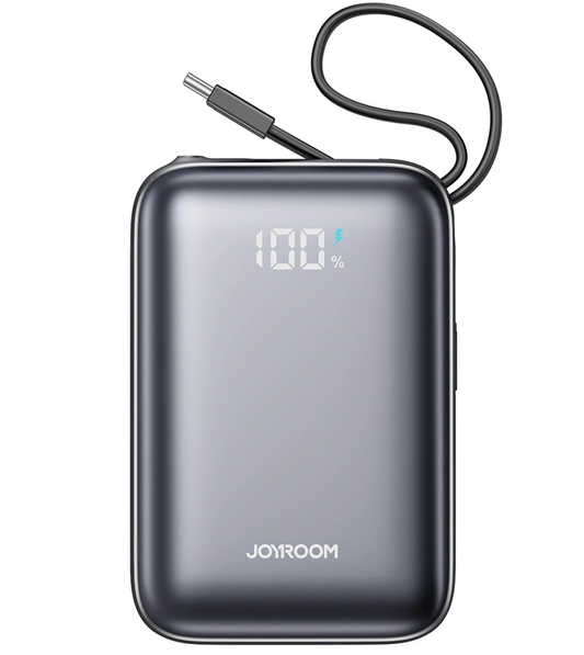 Externer Akku Joyroom JR-PBF29, 20000mAh, 22.5W, QC + PD, 1 x Lightning - 2 x USB-C, Schwarz