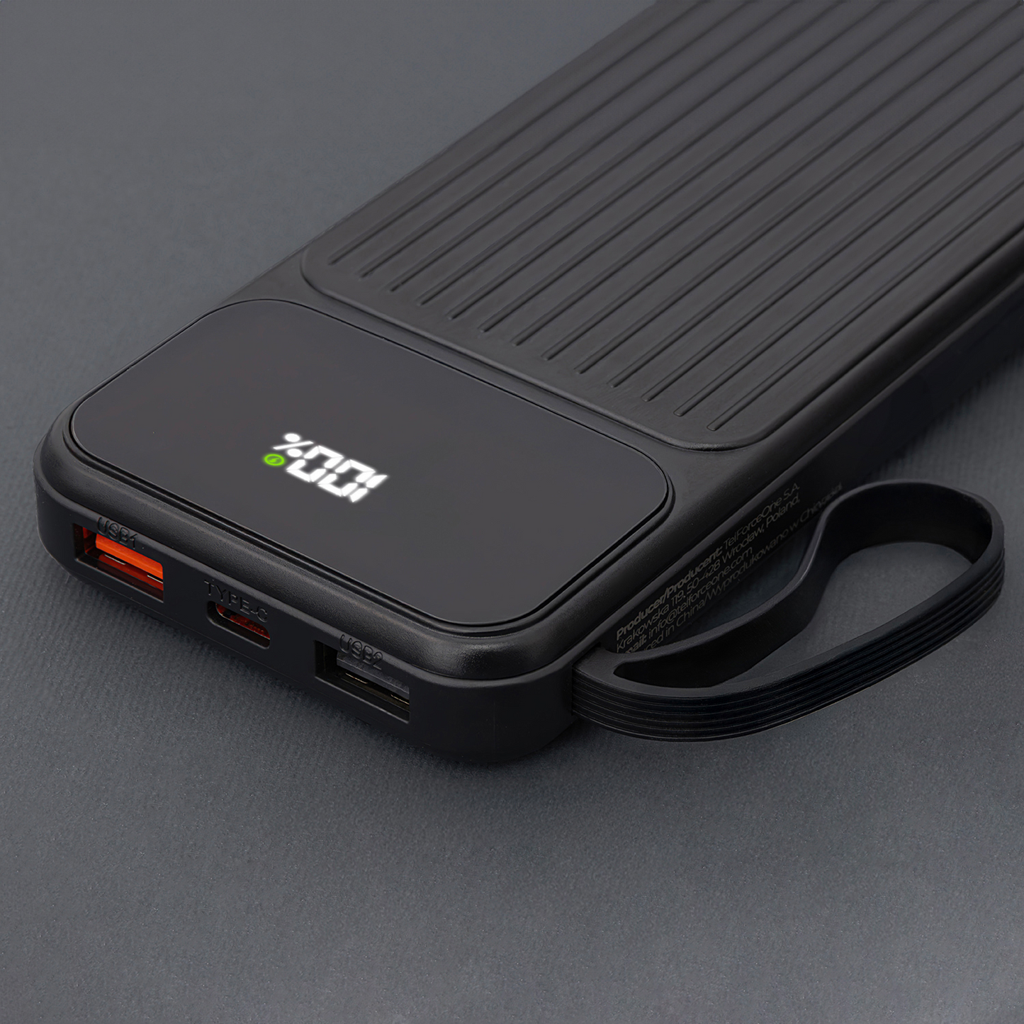 Externer Akku MaXlife MXPB-06, 10000mAh, 22,5W, QC + PD, 1 x Lightning - 2 x USB-A - 2 x USB-C, Schwarz