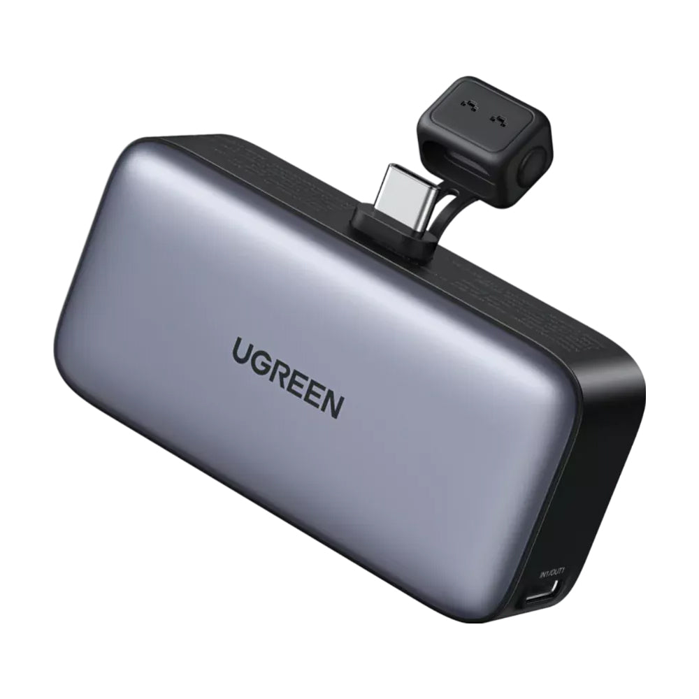 Externer Akku UGREEN PB503, 5000mAh, 22.5W, PD, 1 x USB-C, Grau