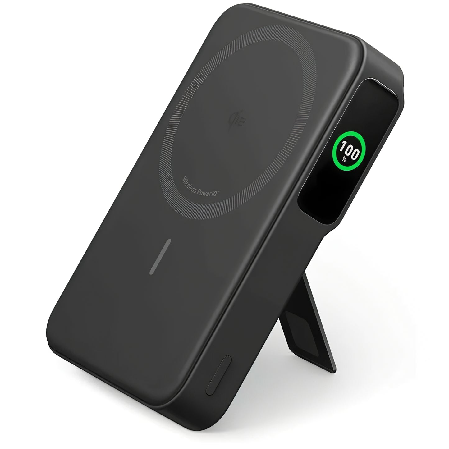 Anker MagGo Wireless External Battery, 10000mAh, 27W, PD + FQI, 1 x QI - 1 x USB-C, Black A1654G11 A1654G11