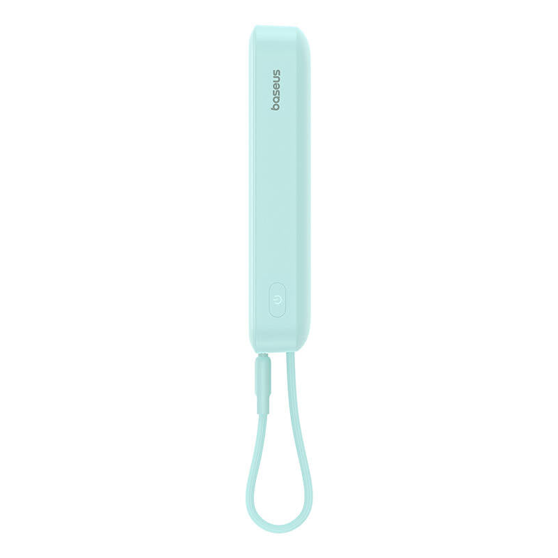 Externer Wireless-Akku Baseus Magnetic Mini, 10000mAh, 30W, PD + FQI, 1 x Lightning - 1 x QI - 1 x USB-C, Blau P1002210B333-00