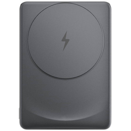 Externer Akku Wireless OnePlus Slim Magnetic, 5000mAh, 10W, FQI, 1 x USB-C, Grau 5411100015