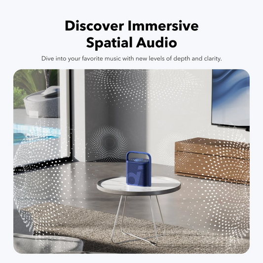 Tragbarer Bluetooth-Lautsprecher Anker SoundCore Motion X500, 40W, Wasserdicht, Rosa A3131051