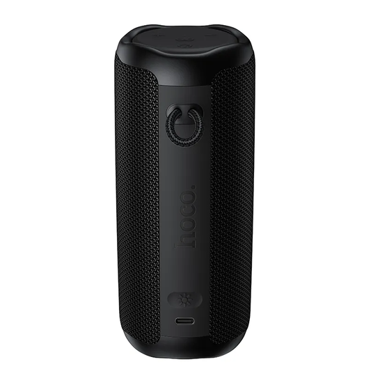 Tragbarer Bluetooth-Lautsprecher HOCO HC50, 8W, TWS, RGB, wasserdicht, schwarz