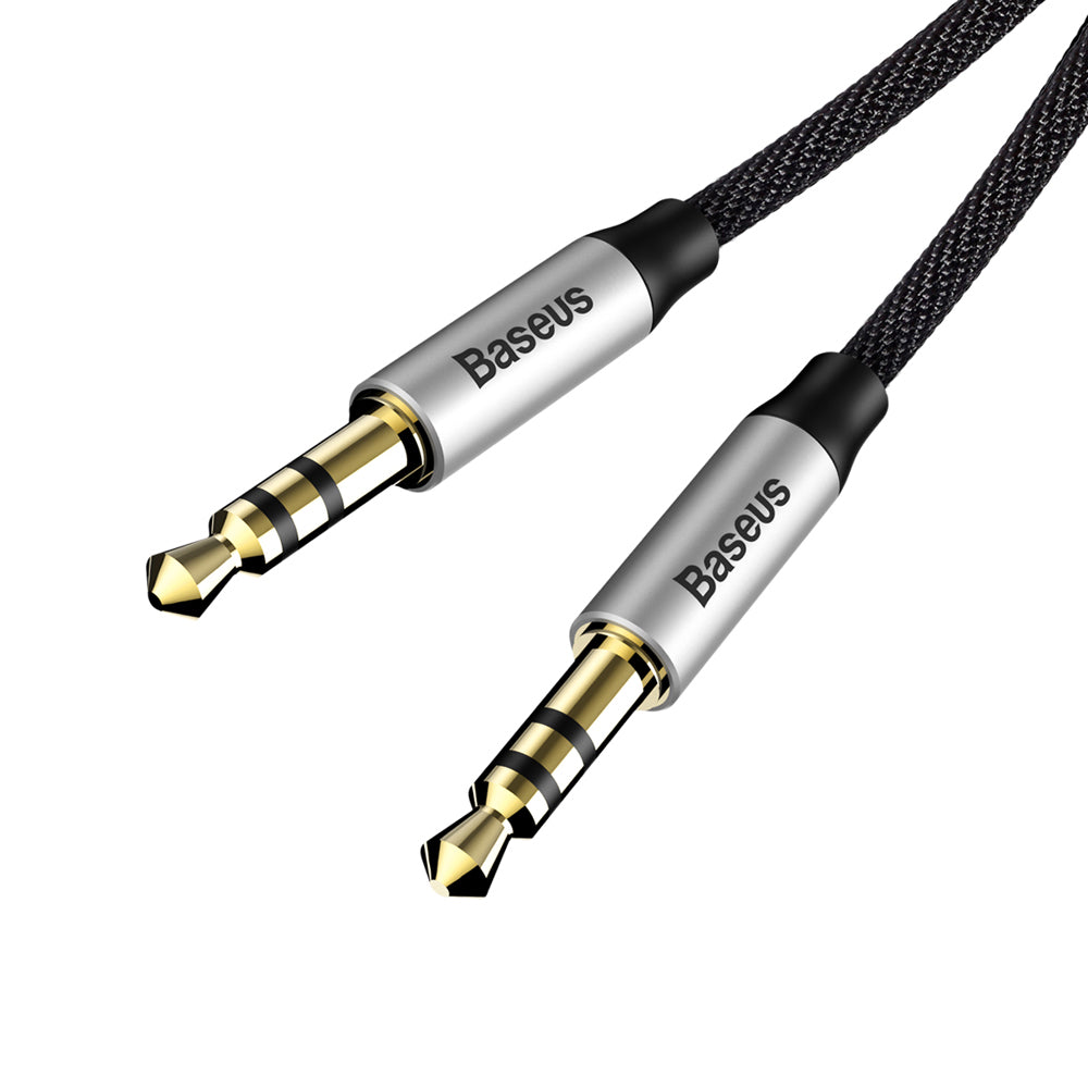 Audio-Kabel 3,5mm - 3,5mm Baseus Yiven M30, 1,5m, Schwarz CAM30-CS1