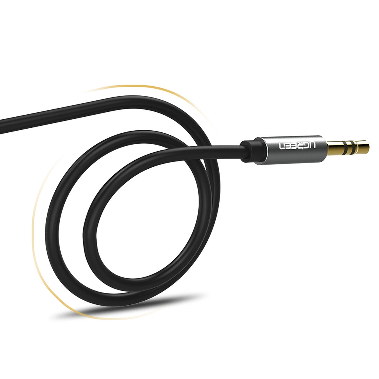 Audio-Kabel 3.5mm - 3.5mm UGREEN AV119, 2m, Schwarz