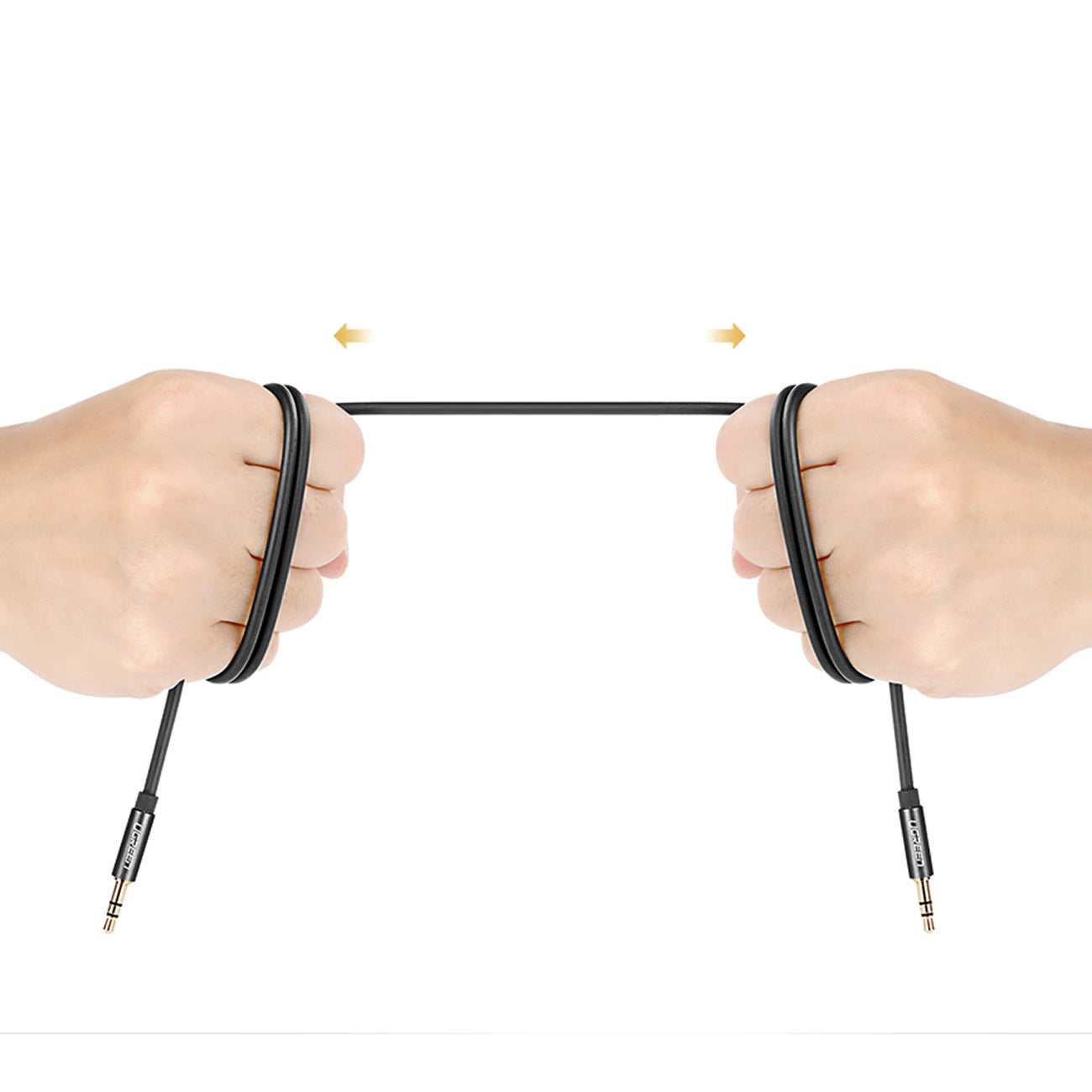Audio-Kabel 3.5mm - 3.5mm UGREEN AV119, 2m, Schwarz