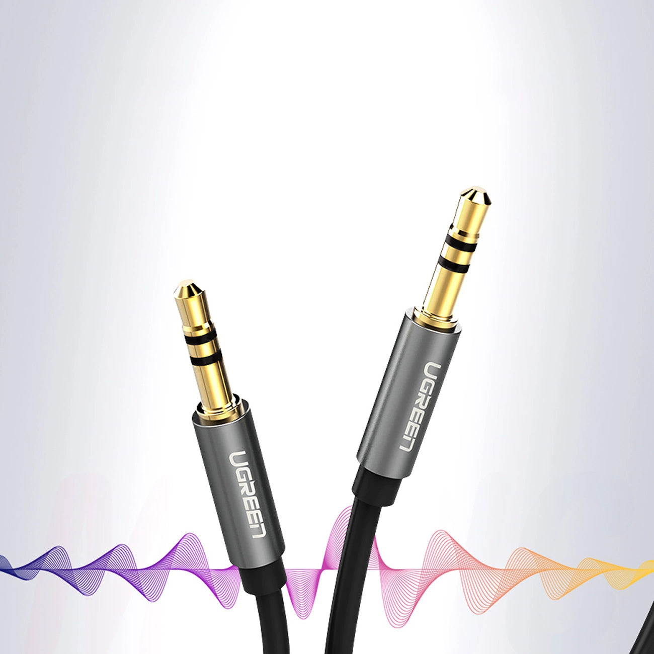 Audio-Kabel 3.5mm - 3.5mm UGREEN AV119, 2m, Schwarz
