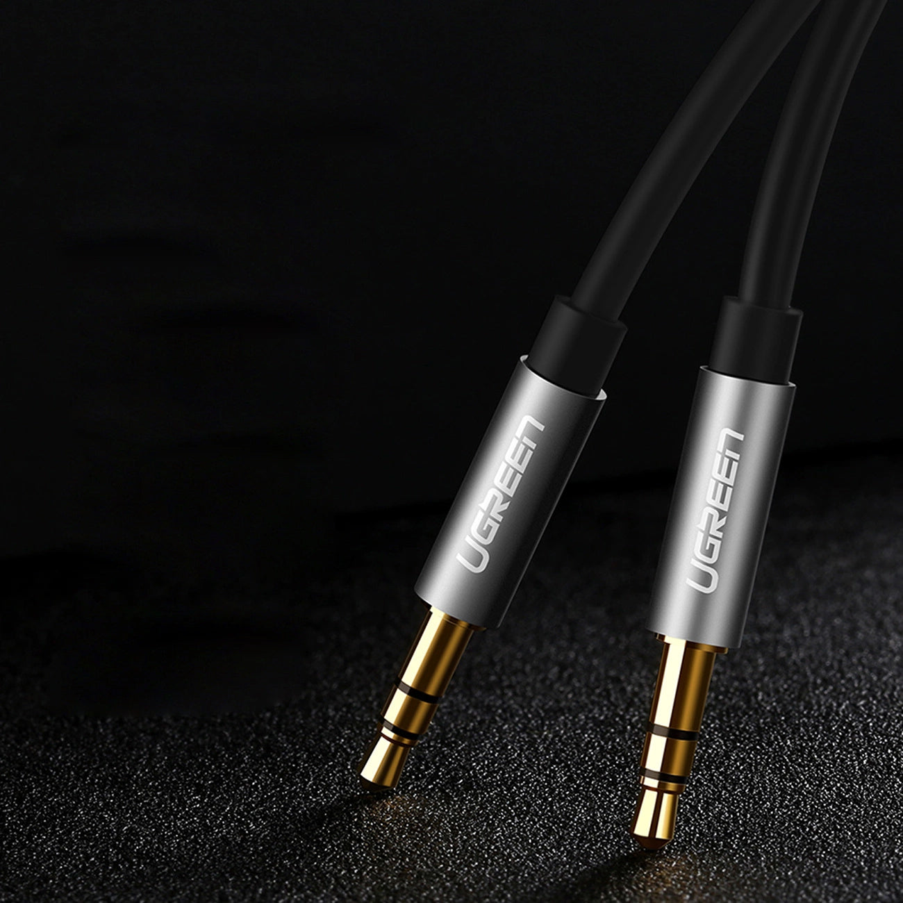 Audio-Kabel 3.5mm - 3.5mm UGREEN AV119, 2m, Schwarz