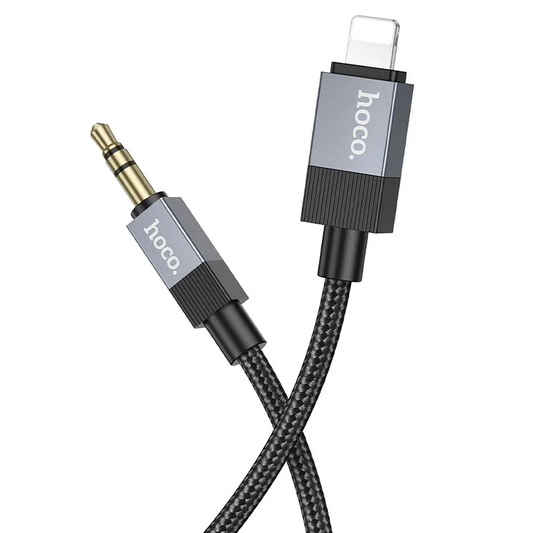 Audio-Kabel Lightning - 3,5mm HOCO UPA32A, 1m, Schwarz