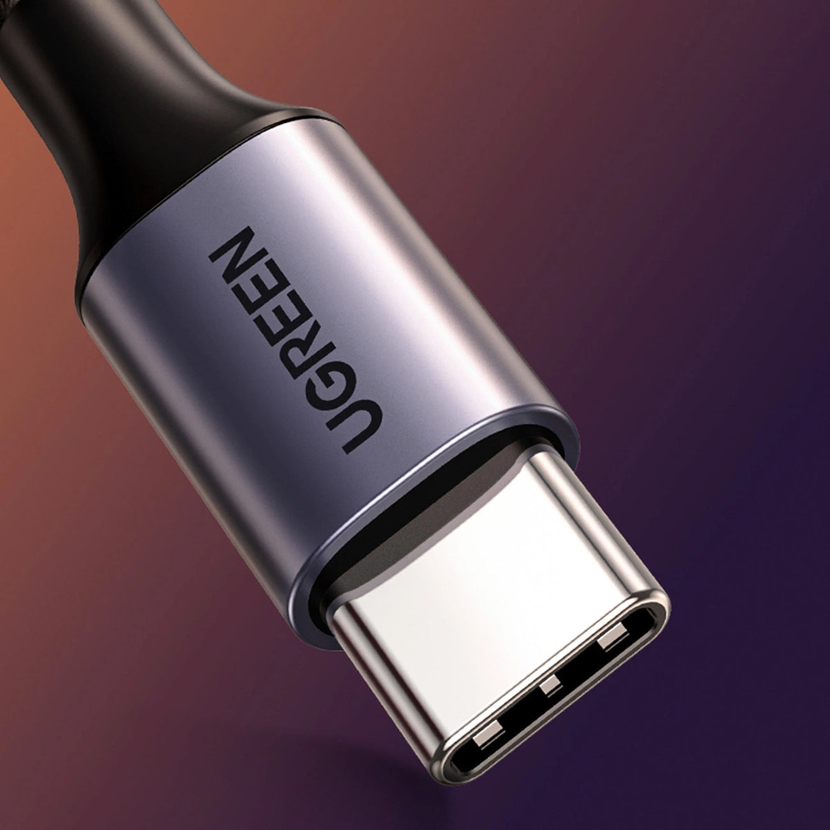 UGREEN AV143 USB-C to 3.5mm Audio Cable, 1m, Gray