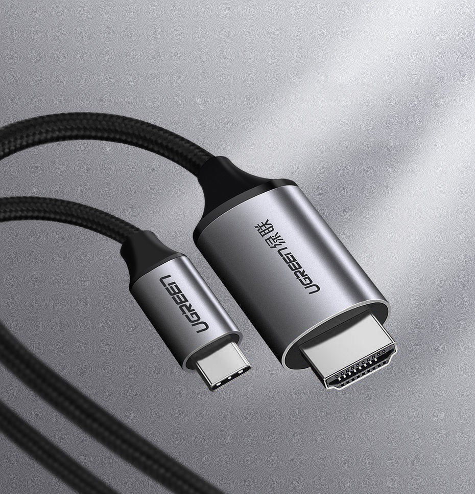 Audio- und Videokabel USB-C - HDMI UGREEN MM142, 1,5m, Schwarz
