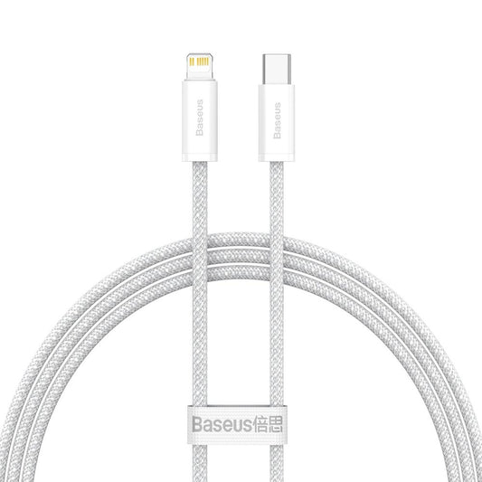 USB-C - Lightning Baseus Dynamic Fast Charging Daten- und Ladekabel, 20W, 1m, Weiß CALD000002
