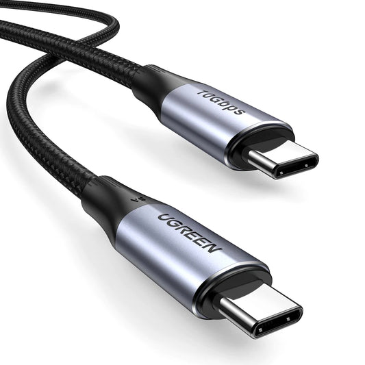 USB-C Daten- und Ladekabel - USB-C UGREEN US355, 100W, 1m, Schwarz
