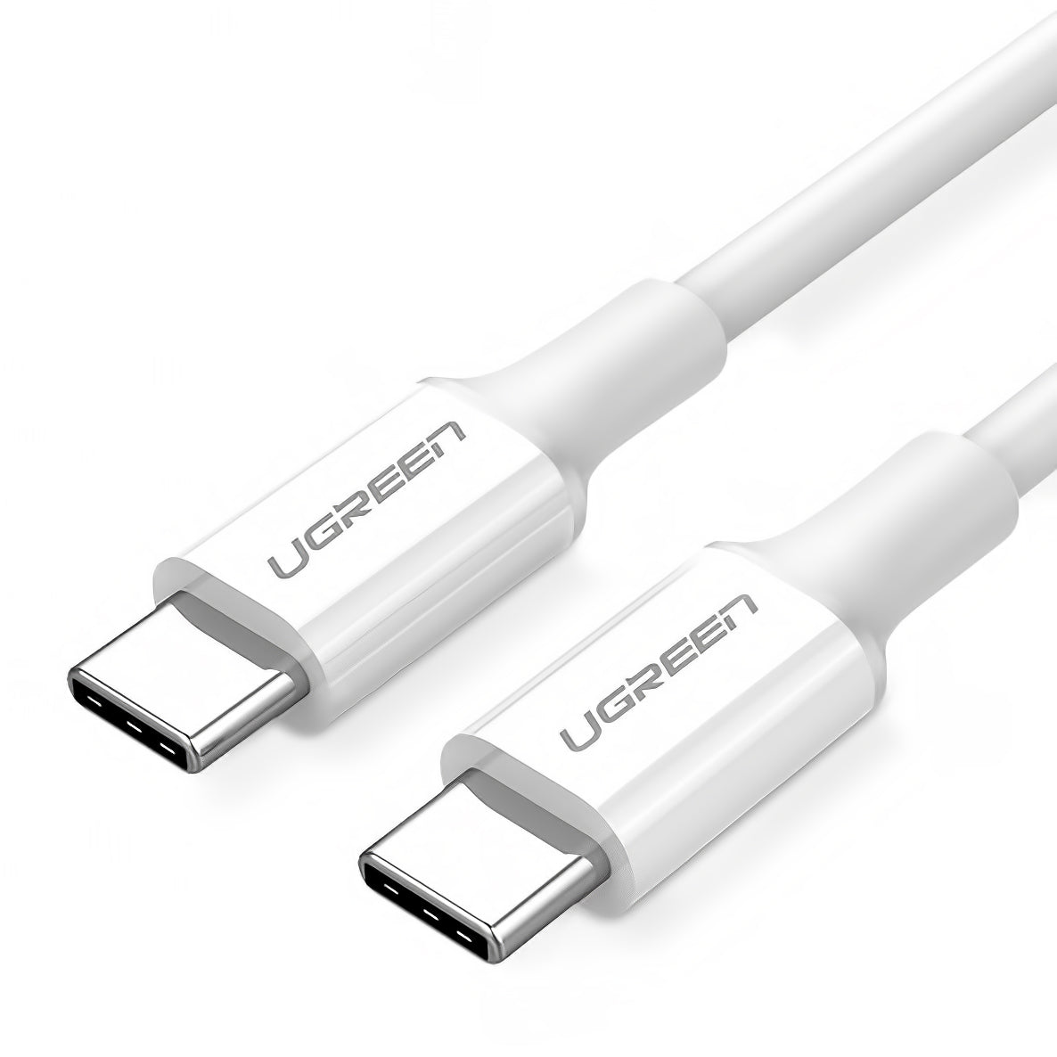 USB-C Daten- und Ladekabel - USB-C UGREEN US264, 60W, 2m, Weiß