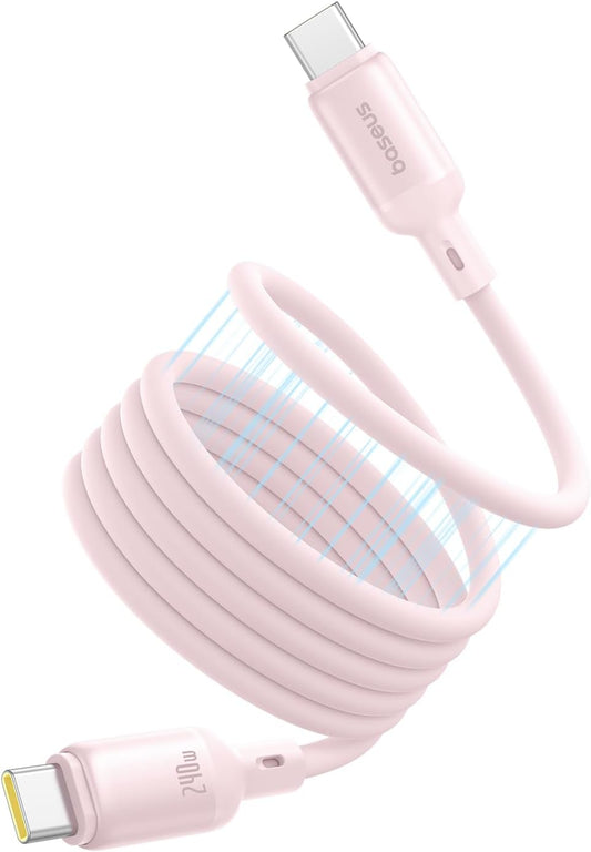 USB-C Daten- und Ladekabel - USB-C Baseus PicoGo, 240W, 1m, Rosa P10376800411-00