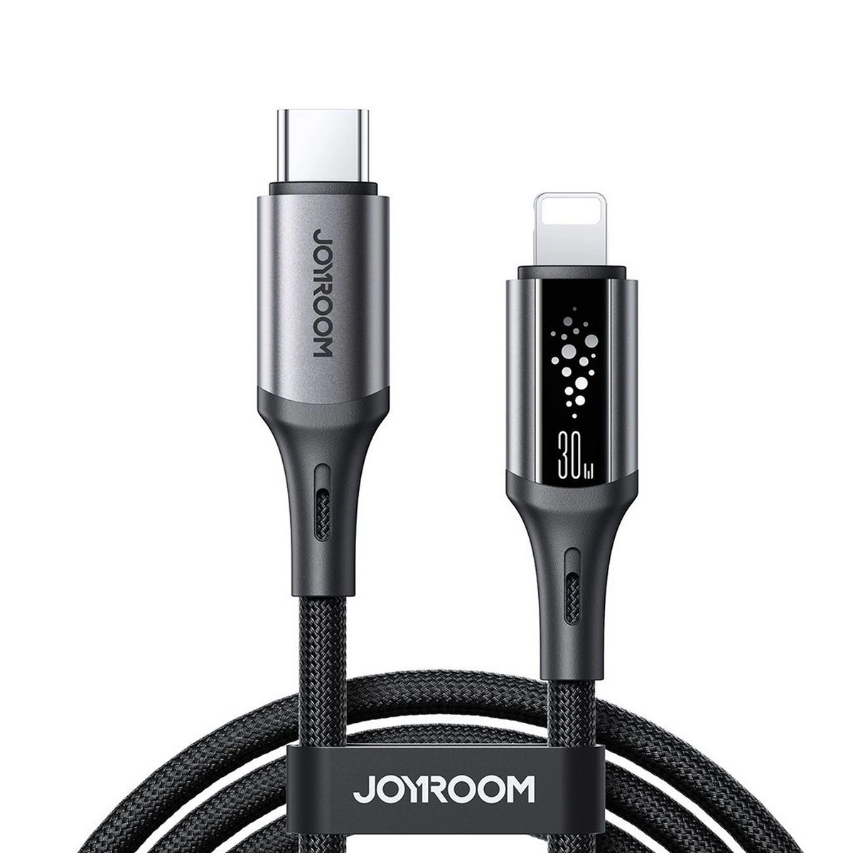 USB-C - Lightning Daten- und Ladekabel Joyroom S-A60 StarTalk, 30W, 1.2m, Schwarz