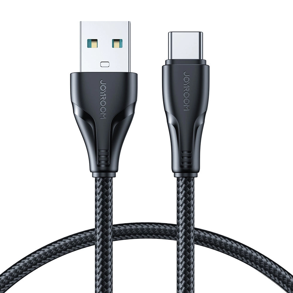 USB-A to USB-C Data and Charging Cable Joyroom S-A11, 18W, 1.2m, Black