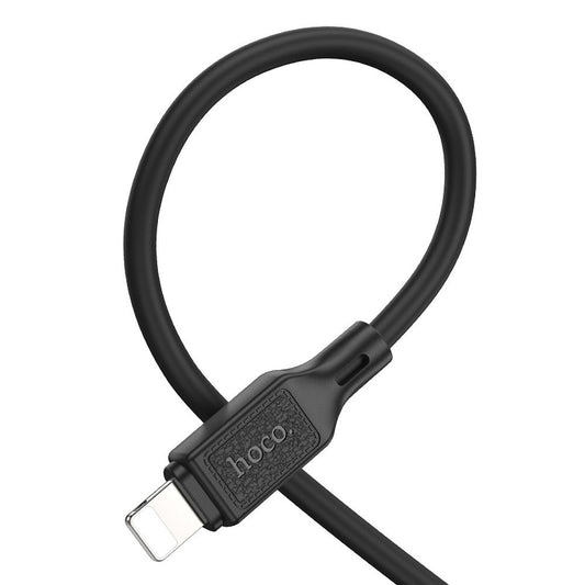 Daten- und Ladekabel USB-A - Lightning HOCO X90, 18W, 1m, Schwarz