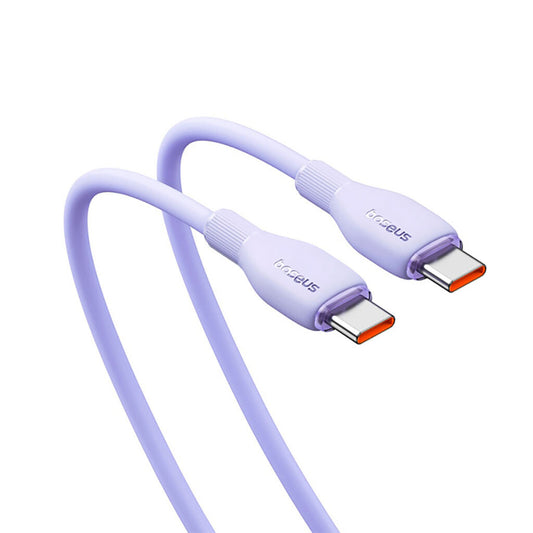 USB-C Daten- und Ladekabel - USB-C Baseus Pudding, 100W, 1.2m, Lila P10355702511-00
