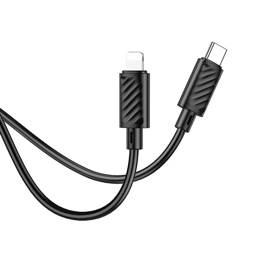 USB-C to Lightning Data and Charging Cable HOCO X88, 20W, 1m, Black