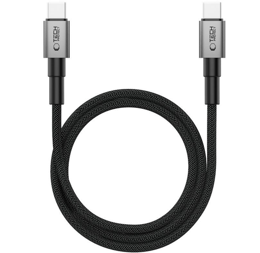 USB-C Daten- und Ladekabel - USB-C Tech-Protect Ultraboost DNA MagTwist, 100W, 1m, Grau