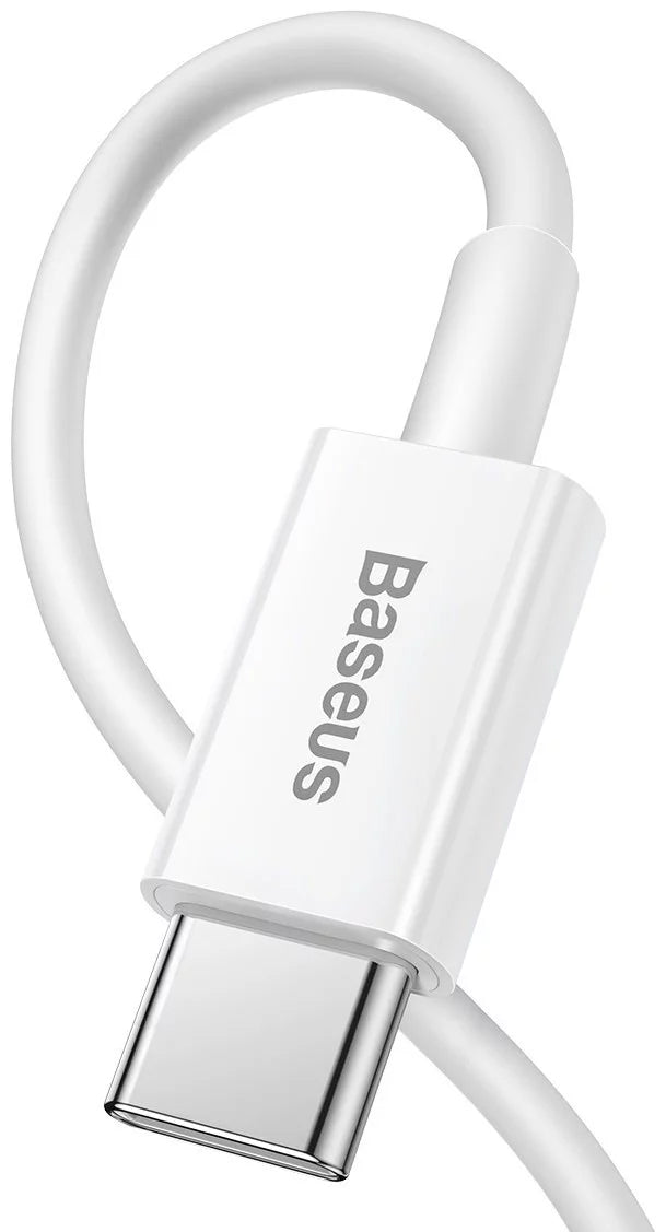 USB-C to Lightning Data and Charging Cable Baseus Superior Series, 20W, 1.5m, White CATLYS-B02