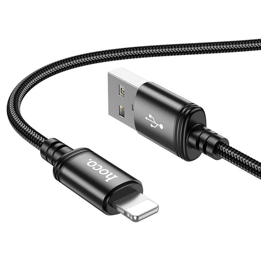 Daten- und Ladekabel USB-A - Lightning HOCO X89, 18W, 2m, Schwarz