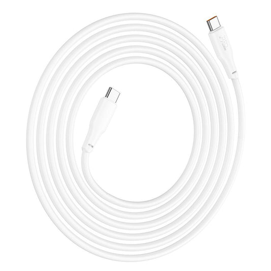 USB-C Daten- und Ladekabel - USB-C HOCO X93 USB-C, 100W, 2m, Weiß